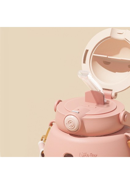 Cartoon Bear Büyük Kapasiteli Pipetli Bardak ml (Yurt Dışından) fiyatları