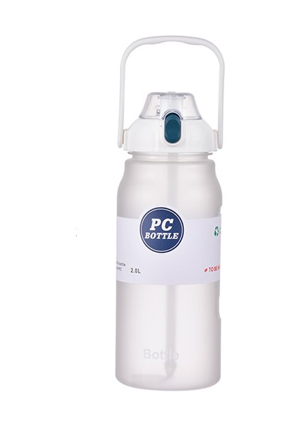2000ML Spor Büyük Kapasiteli Buzlu Su Şişesi (Yurt Dışından)