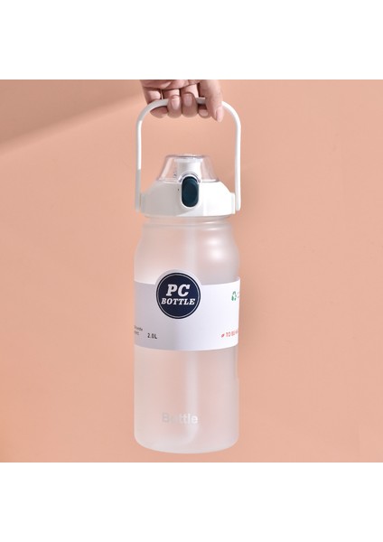 2000ML Spor Büyük Kapasiteli Buzlu Su Şişesi (Yurt Dışından)