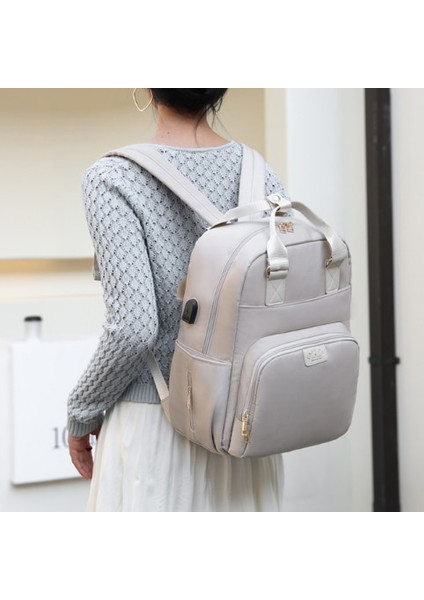 Moda Çok Fonksiyonlu Anne Çantası Omuz Büyük Kapasiteli Hırsızlığa Karşı Anne ve Bebek Çantası (Yurt Dışından) modelleri