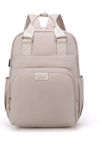 Moda Çok Fonksiyonlu Anne Çantası Omuz Büyük Kapasiteli Hırsızlığa Karşı Anne ve Bebek Çantası (Yurt Dışından)