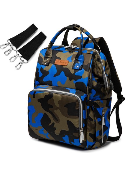 Büyük Kapasiteli Çok Fonksiyonlu Anne ve Bebek Açık Hava Çantası Baba Sırt Çantası (Yurt Dışından)