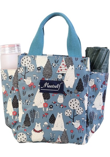 Japon El Taşıma Anne Çantası Fermuarlı Öğle Yemeği Çantası (Yurt Dışından)