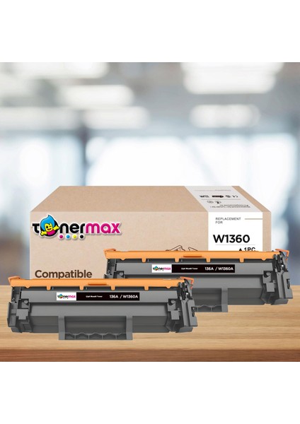 Hp Laserjet Mfp M236DW Muadil Toner - Çipli 2'li Paket / M211 / M236