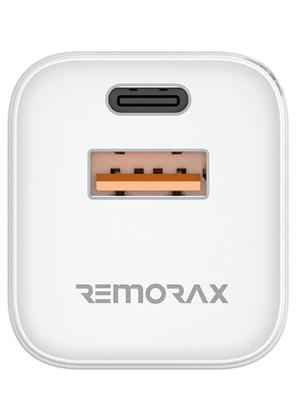 Qbic Pd 30 Watt Gan Hızlı Şarj Aleti, Çift Girişli (Usb A Qc +Type C Pd), Beyaz
