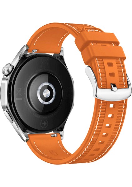 Huawei Watch Gt4 46MM Kordon Örgü Dikiş Desenli KRD102 22MM