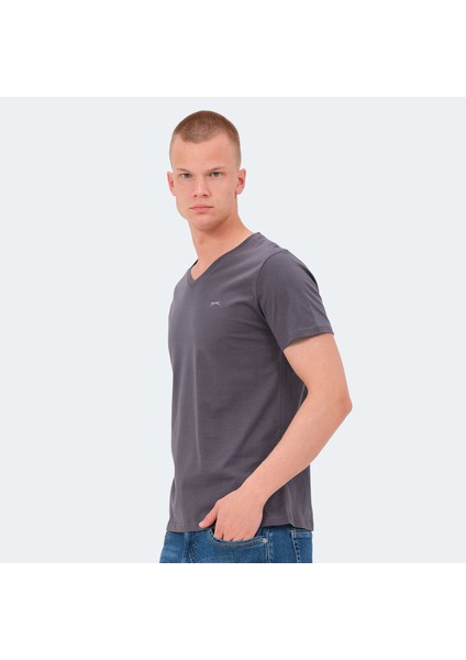 KAIJA Erkek Tişört Koyu Gri modelleri
