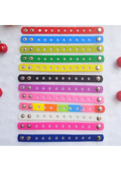 21CM Tarzı Kırmızı Dıy Çocuk Çocuklar Takunya Takılar Delikler Croc Diy Charm Bilezik Bileklikler Silikon Çocuk (Yurt Dışından) indirimleri