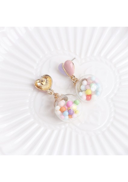 Yaratıcı Şeker Renkli Küpeler, Kız Arkadaşa Hediye (Yurt Dışından) fırsatları