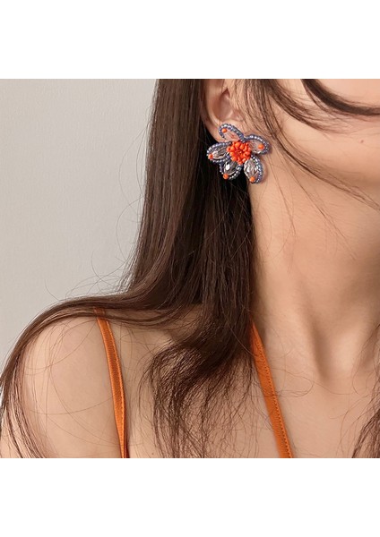 Çiçek Saplama Küpeler, Şık ve Sevimli Küpeler (Yurt Dışından) modelleri