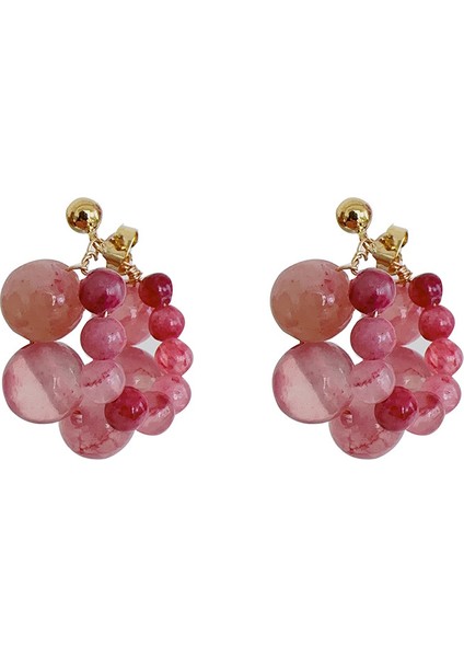 Üzüm Şekilli Küpeler, Aksesuarlarla Şık Giyim (Yurt Dışından)