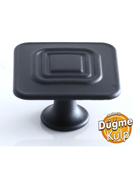 Klas Kulp Düğme Mat Siyah Mobilya Mutfak Dolabı Çekmece Dolap Kulpları Kapak Kulpu Metal