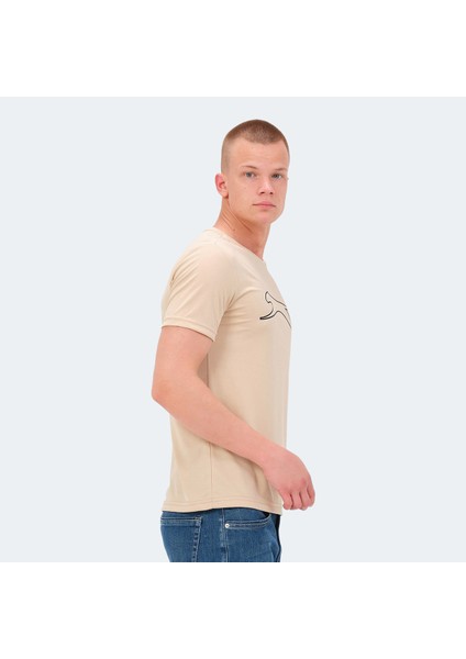 NELLE IN Erkek Tişört Bej fırsatları