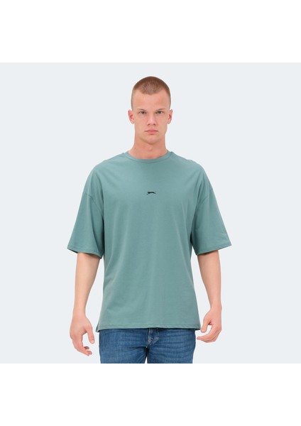VENETIA I Erkek Oversize Sweatshirt Yeşil