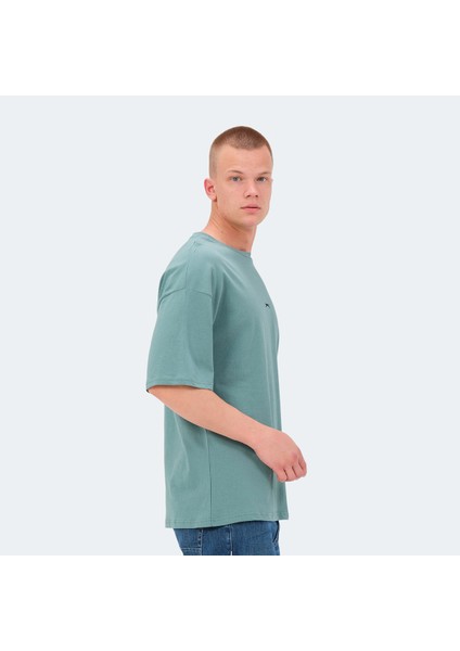 VENETIA I Erkek Oversize Sweatshirt Yeşil