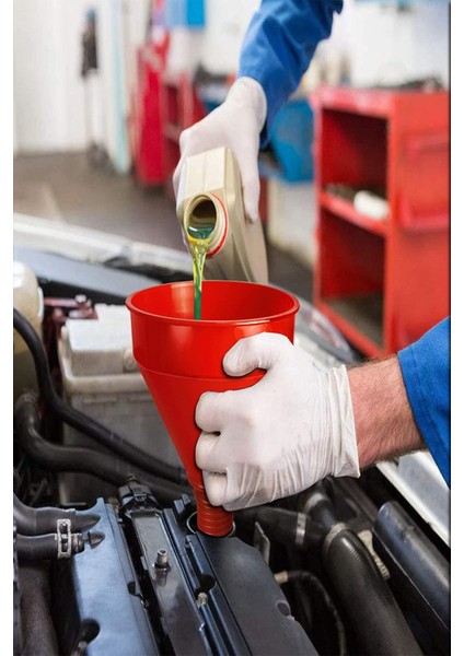 Filtreli Turuncu Huni Jenaratör Benzin ve Yağ Dolum Hunisi Oto Yakıt Takviye Hunisi indirimleri