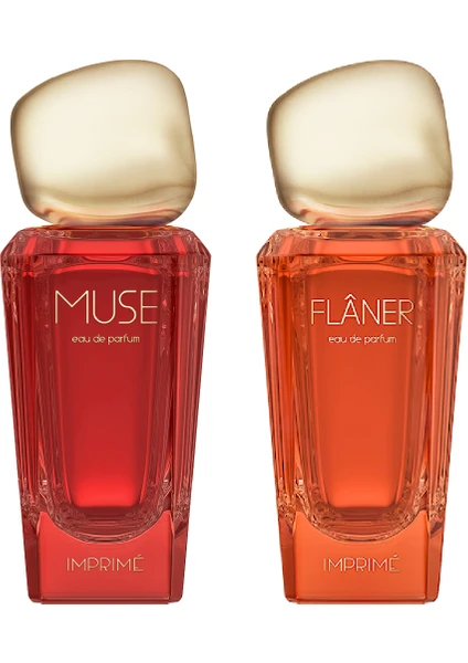 Imprimé Muse & Flâner EDP Kadın Parfüm Seti 50 ml 2 Adet