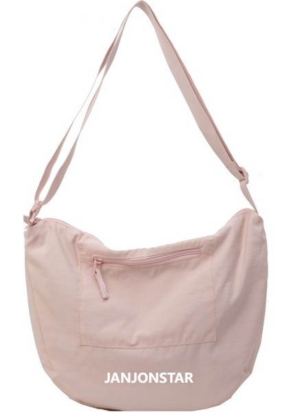 Kadınlar Için Çantalar Yeni Stil Tek Omuz Crossbody Çanta Büyük Kapasiteli Tote Kadın Çantası Düz Renk Kamp Çok Yönlü Naylon Çanta Moda (Yurt Dışından)