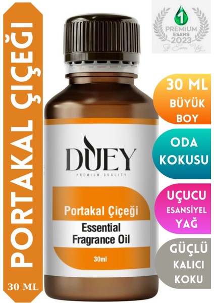 Portakal Çiçeği Uçucu 30 ml Buhurdanlık Yağı Difüzör Esansı Oda Kokusu Hava Nemlendirici