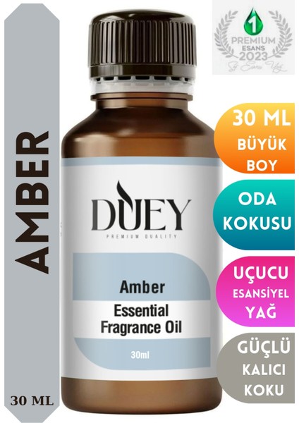 Amber Uçucu 30 ml Buhurdanlık Yağı Difüzör Esansı Oda Kokusu Hava Nemlendirici