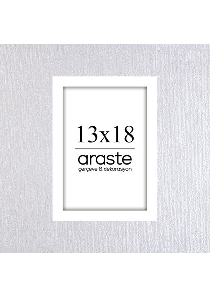 Araste Çerçeve & Dekorasyon 13X18 Çerçeve ( Postersiz )