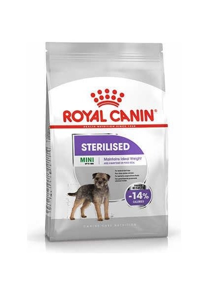 Mini Sterilised Kısırlaştırılmış Yetişkin Köpek Maması 3 Kg