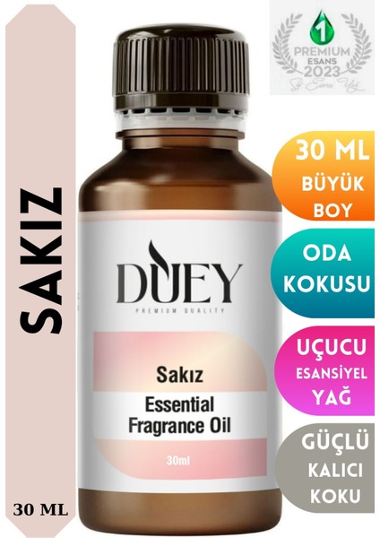 Sakız Uçucu 30 ml Buhurdanlık Yağı Difüzör Esansı Oda Kokusu Hava Nemlendirici