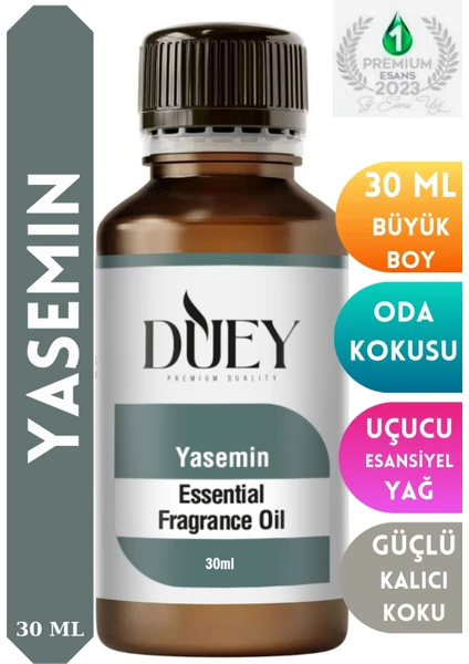 Yasemin Uçucu 30 ml Buhurdanlık Yağı Difüzör Esansı Oda Kokusu Hava Nemlendirici