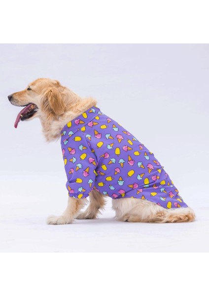 Ice Cream Orta ve Büyük Irk Köpek Gömleği 15 kg 45 kg