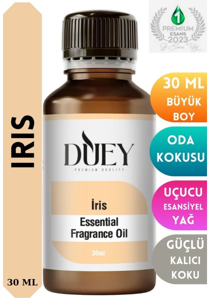 Iris Uçucu 30 ml Buhurdanlık Yağı Difüzör Esansı Oda Kokusu Hava Nemlendirici