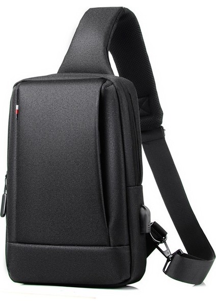 Su Geçirmez Oxford Kumaş Göğüs Çantası Büyük Kapasiteli Messenger Çanta (Yurt Dışından)
