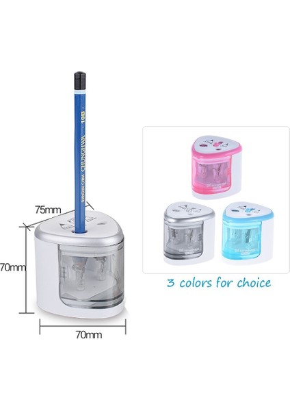 Çok Fonksiyonlu Otomatik Elektrikli Kalemtıraş (Yurt Dışından) fırsatları