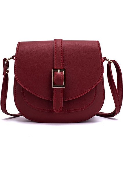 Basit Omuz Çantası Messenger Bayan Bozuk Para Cüzdanı (Yurt Dışından)