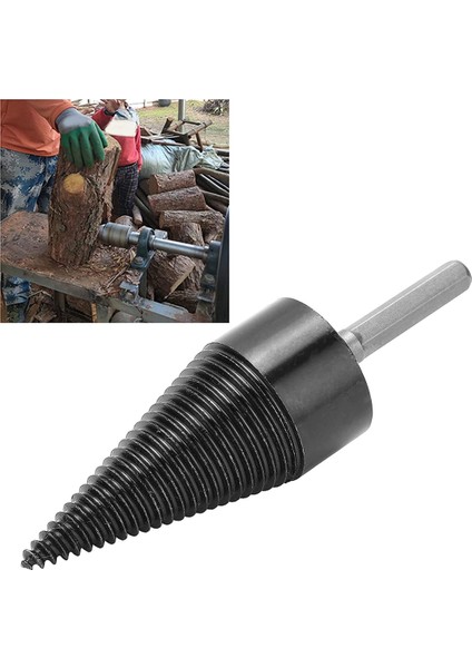 Ahşap Yarma Konisi, Hss Altıgen Saplı Ahşap Matkap Doğrama Bıçağı, Evde, Dış Mekanda, Kampta Yaygın Olarak Kullanılan, 42MM (Yurt Dışından)