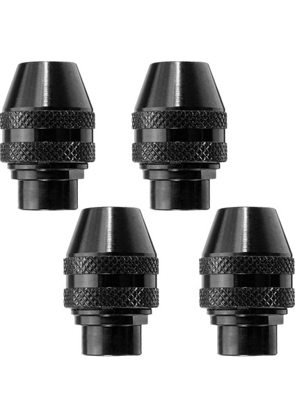 4 Adet Hızlı Değişim Chuck Çok Fonksiyonlu Evrensel Mini Anahtarsız Matkap Chuck ile Uyumlu Elektrikli Öğütücü Aracı 0.4-3.2mm (Yurt Dışından)