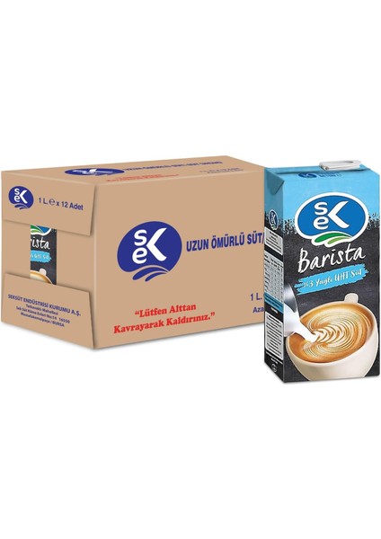 Barista Süt 1 L x 12