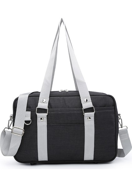 Sırt Çantası Kolej Tarzı Kolej Taşınabilir Omuz Crossbody Çanta Öğrenci Okul Çantası (Yurt Dışından)