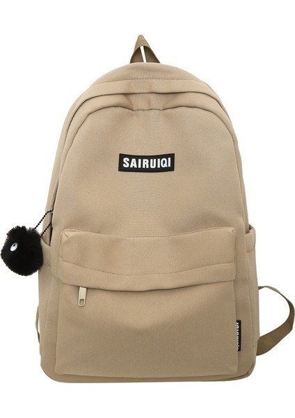 Kadınlara, Ortaokul ve Lise Üniversite Öğrencilerine Yönelik Okul Çantaları, Düz Renk Sırt Çantaları, Erkek Sırt Çantaları (Yurt Dışından)