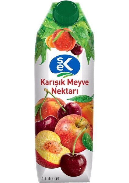 Karışık Meyve Nektarı 1 L x 12