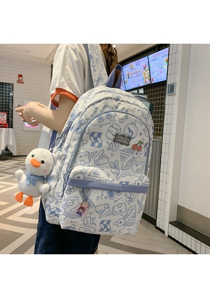 Kızlar Için Okul Çantası, Sevimli, Lise, Ortaokul Öğrencileri, Büyük Kapasiteli, Çok Yönlü Sırt Çantası, Ilkokul Öğrencisi, Basit, Yeni Sırt Çantası (Yurt Dışından)