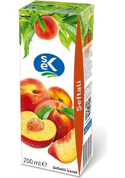 Şeftalili Içecek 200 ml x 27