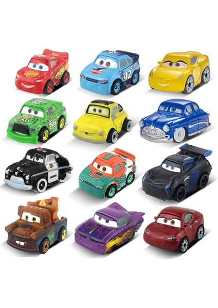 Disney Pixar Arabalar 3 Mini Boyutu Metal Siyah Fırtına Jackson Araba Oyuncak Mini Yıldırım Mcqueen Hız Spor Araba Çocuk Doğum Günü Hediyesi FKL39 (Yurt Dışından)