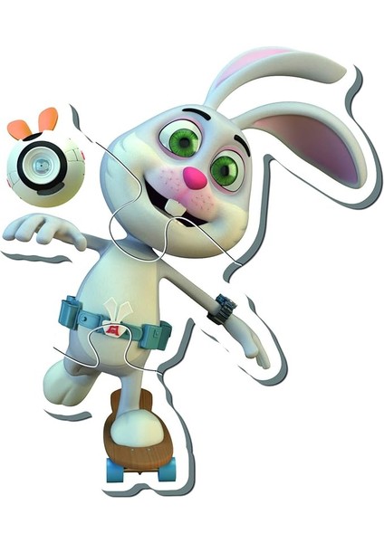and Trt Tavşan Momo Baby Puzzle, 16 Parça modelleri