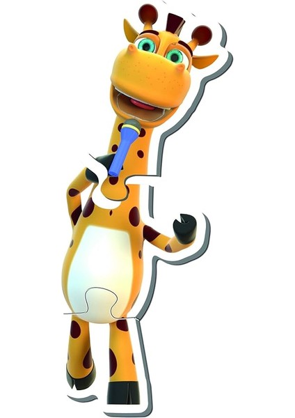and Trt Tavşan Momo Baby Puzzle, 16 Parça indirimleri