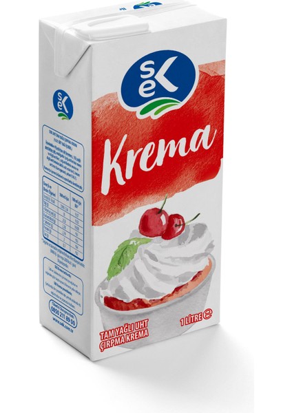 %35 Yağlı Krema 1 L x 12