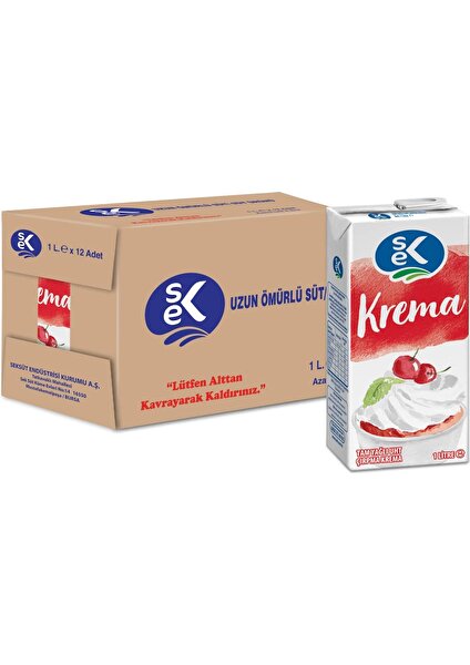 %35 Yağlı Krema 1 L x 12