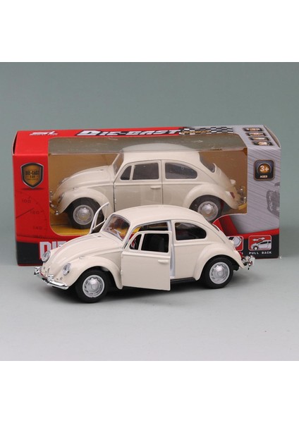 1/36 Volkswagen Beetle Araba Oyuncak Iki Kapı Açık Vw Beetle Metal Araba Modeli Geri Çekin Minyatür Ölçekli Model Hediye Oyuncak Çocuklar Için (Yurt Dışından)