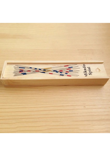 Bebek Eğitici Ick Up Çubukları Aracı Ahşap Geleneksel Mikado Spiel Pwith Kutu Oyunu Matematik Yeteneği Geliştirme (Yurt Dışından) modelleri