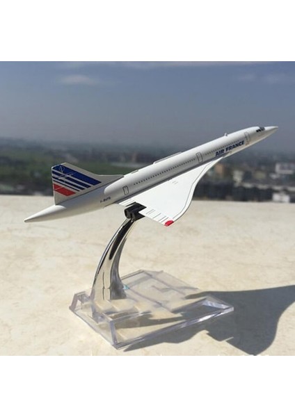 14CM 1:400 Concorde Air France 1976-2003 Havayolu Modeli Alaşım Tahsil Ekran Oyuncaklar Uçak Modeli Koleksiyonu Çocuk Çocuk (Yurt Dışından)