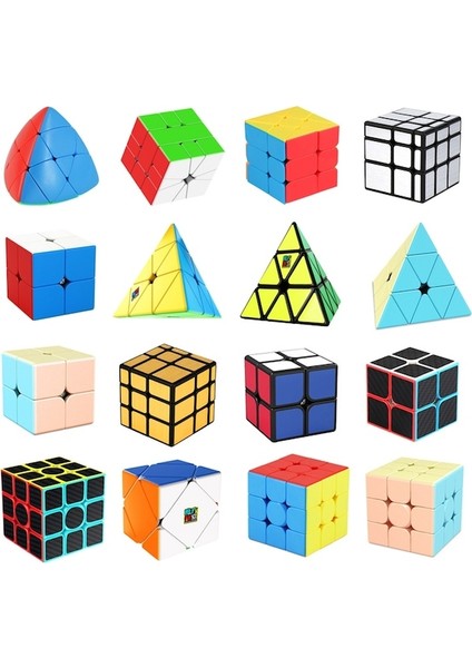 3X3X3 C-Moyu Meilong Profesyonel Hız Sihirli Küp 2x2 3x3 Piramit Yüksek Kaliteli Bulmaca Sihirli Küp Eğitim Öğrenme Cubo Magico Oyuncaklar (Yurt Dışından)